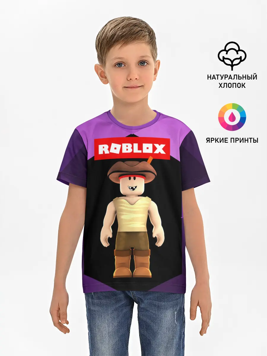 Детская базовая футболка / ROBLOX | РОБЛОКС