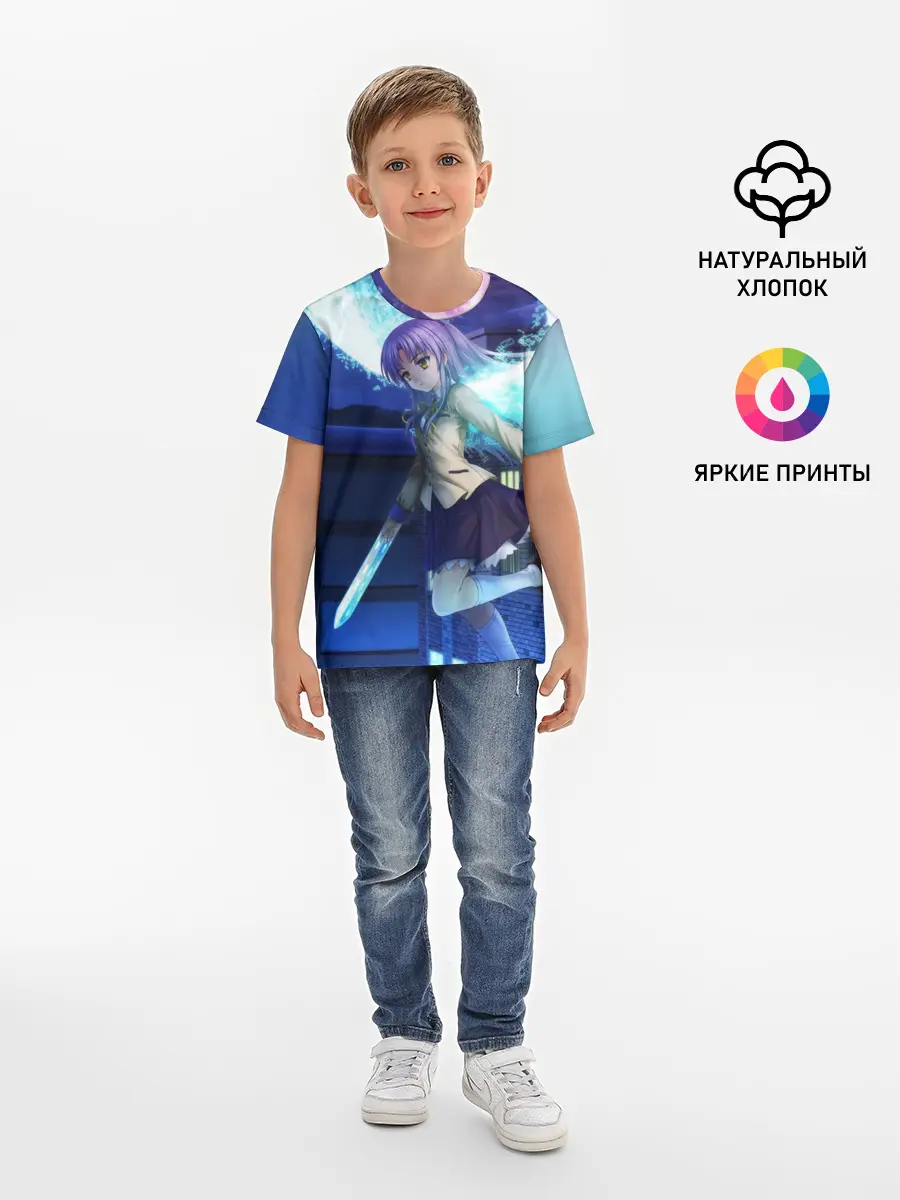 Детская базовая футболка / Крылья