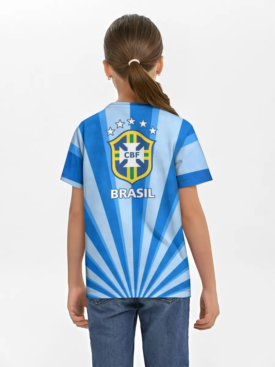 Детская базовая футболка / Роберто Карлос | Бразилия