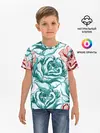 Детская базовая футболка / Розы