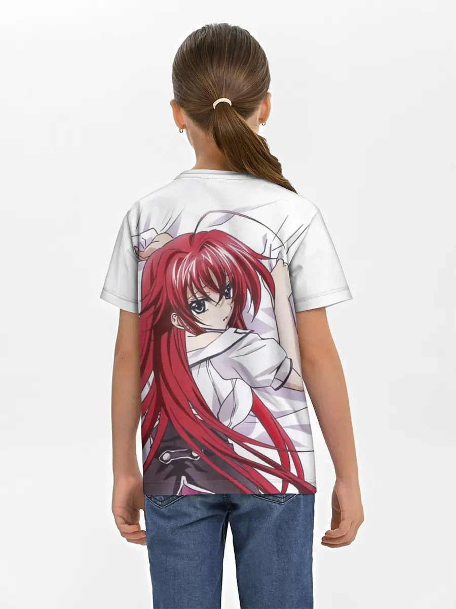 Детская базовая футболка / Риас Гремори | High School