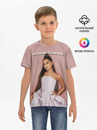 Детская базовая футболка / Ariana Grande