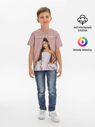 Детская базовая футболка / Ariana Grande