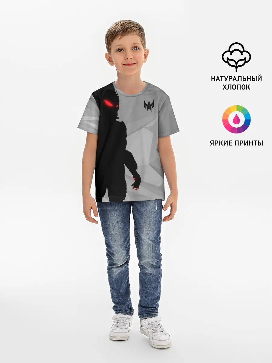 Детская базовая футболка / ХИЩНИК | PREDATOR.