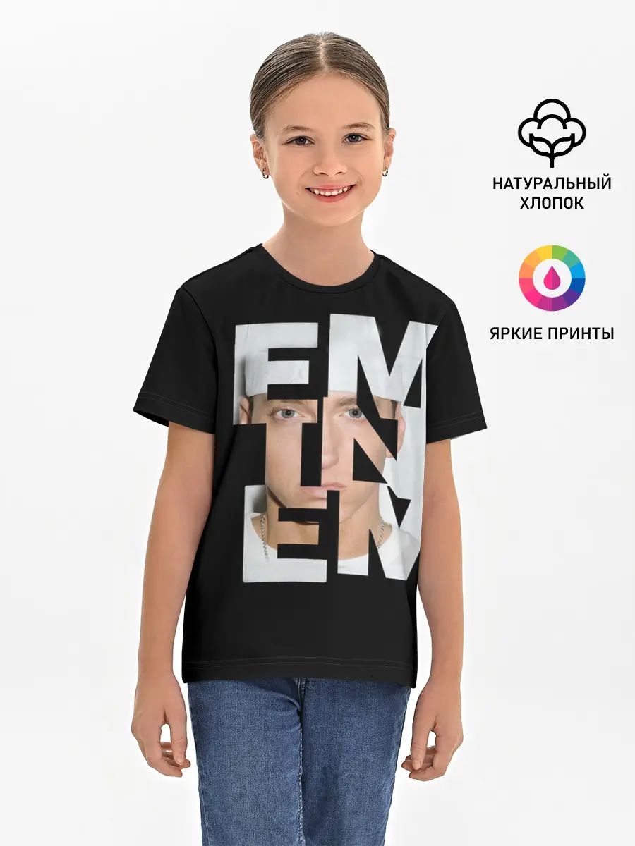 Детская базовая футболка / Eminem