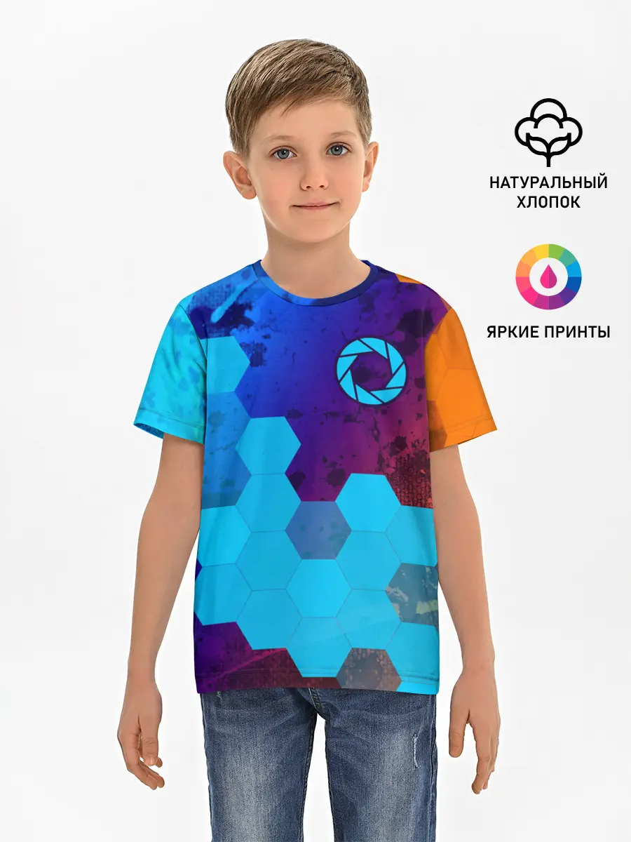 Детская базовая футболка / PORTAL / ПОРТАЛ