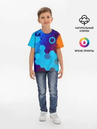 Детская базовая футболка / PORTAL / ПОРТАЛ