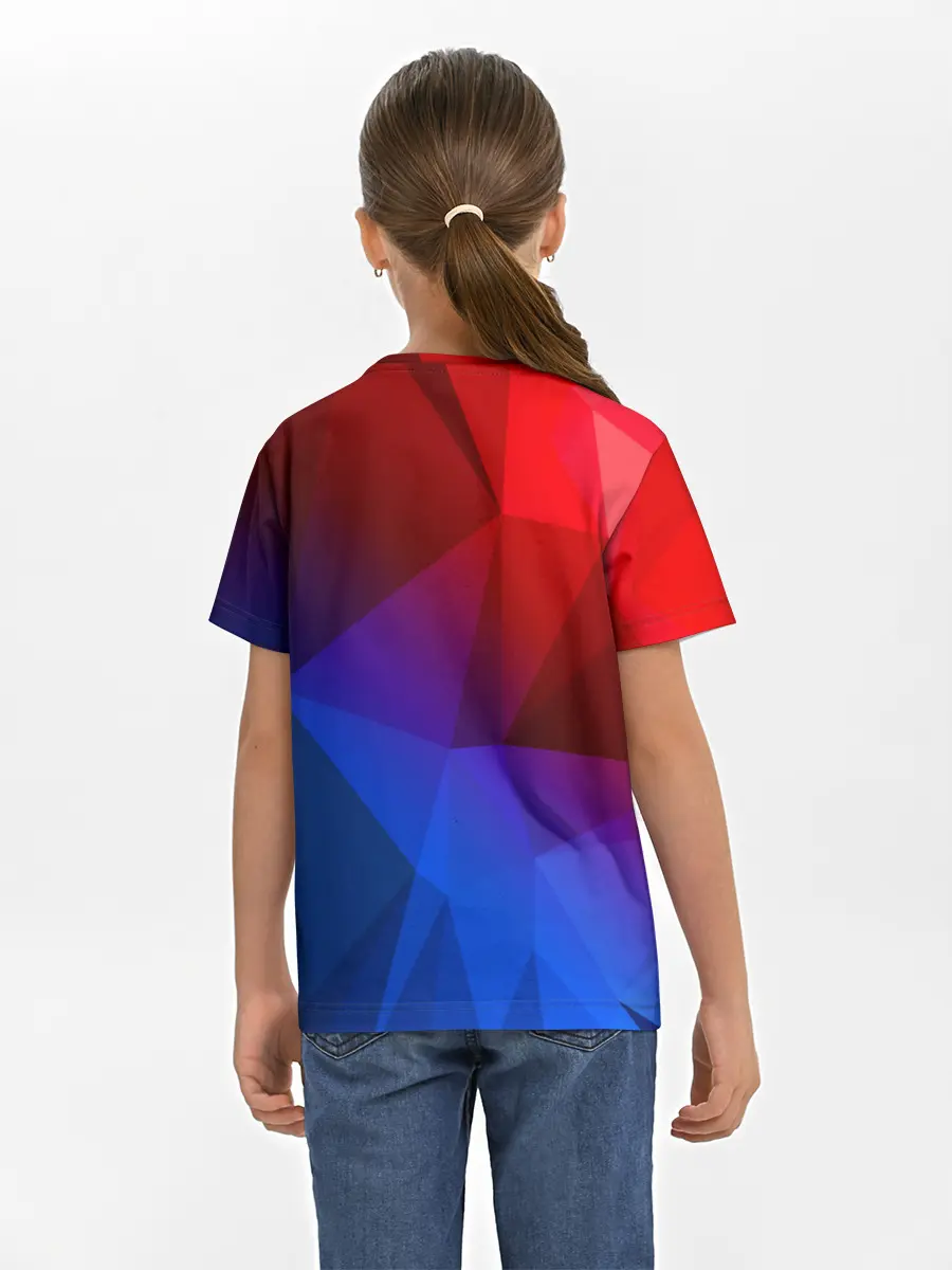 Детская базовая футболка / RED&BLUE