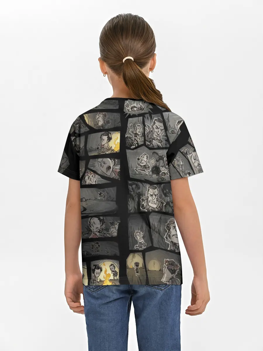 Детская базовая футболка / Dont starve