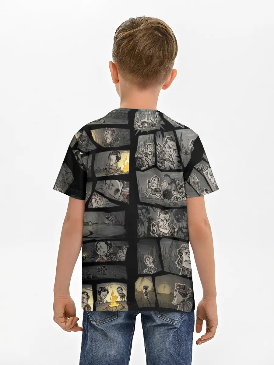 Детская базовая футболка / Dont starve