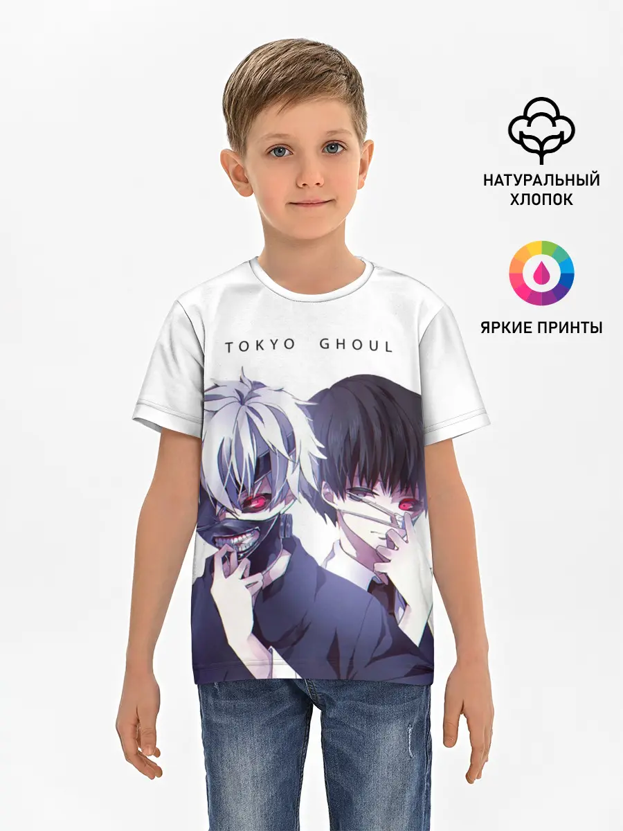 Детская базовая футболка / Токийский гуль