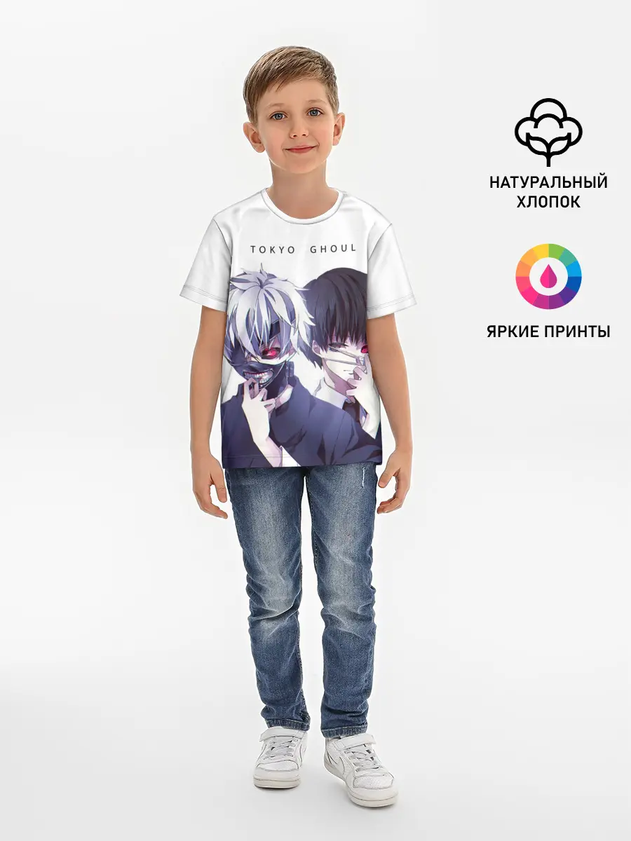Детская базовая футболка / Токийский гуль