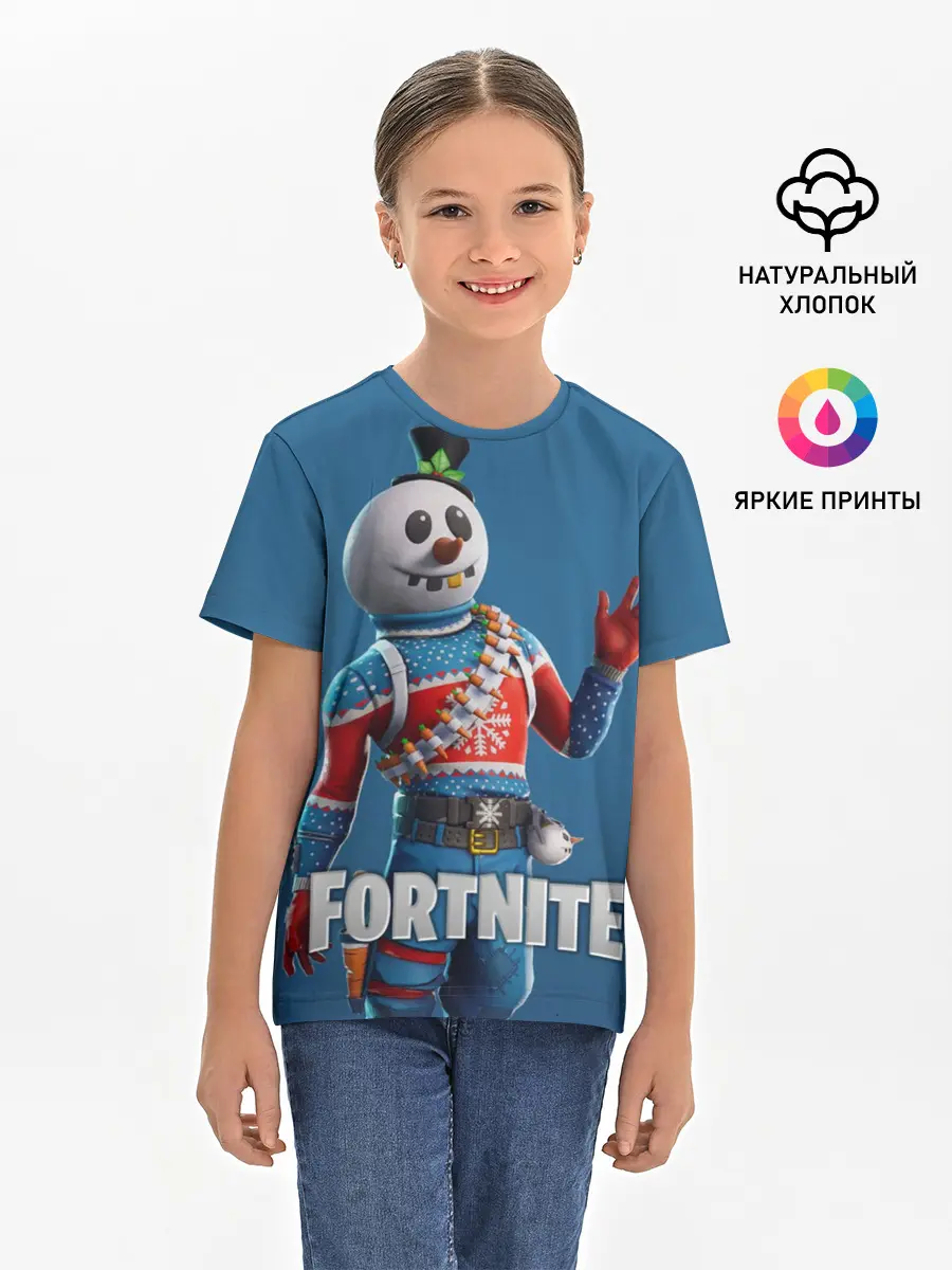 Детская базовая футболка / FORTNITE
