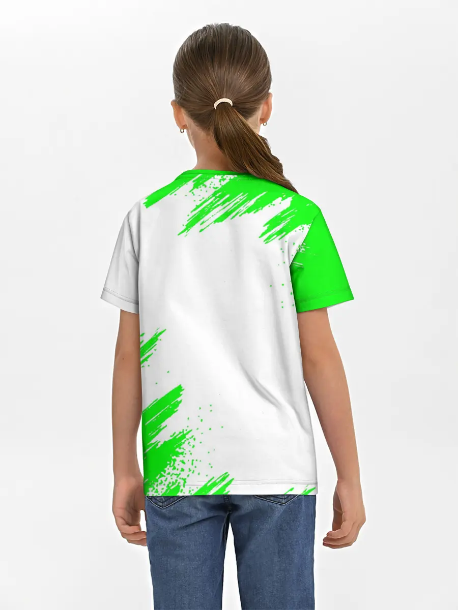 Детская базовая футболка / MINECRAFT CREEPER