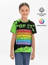 Детская базовая футболка / Поп Ит / Симпл Димпл - Краска