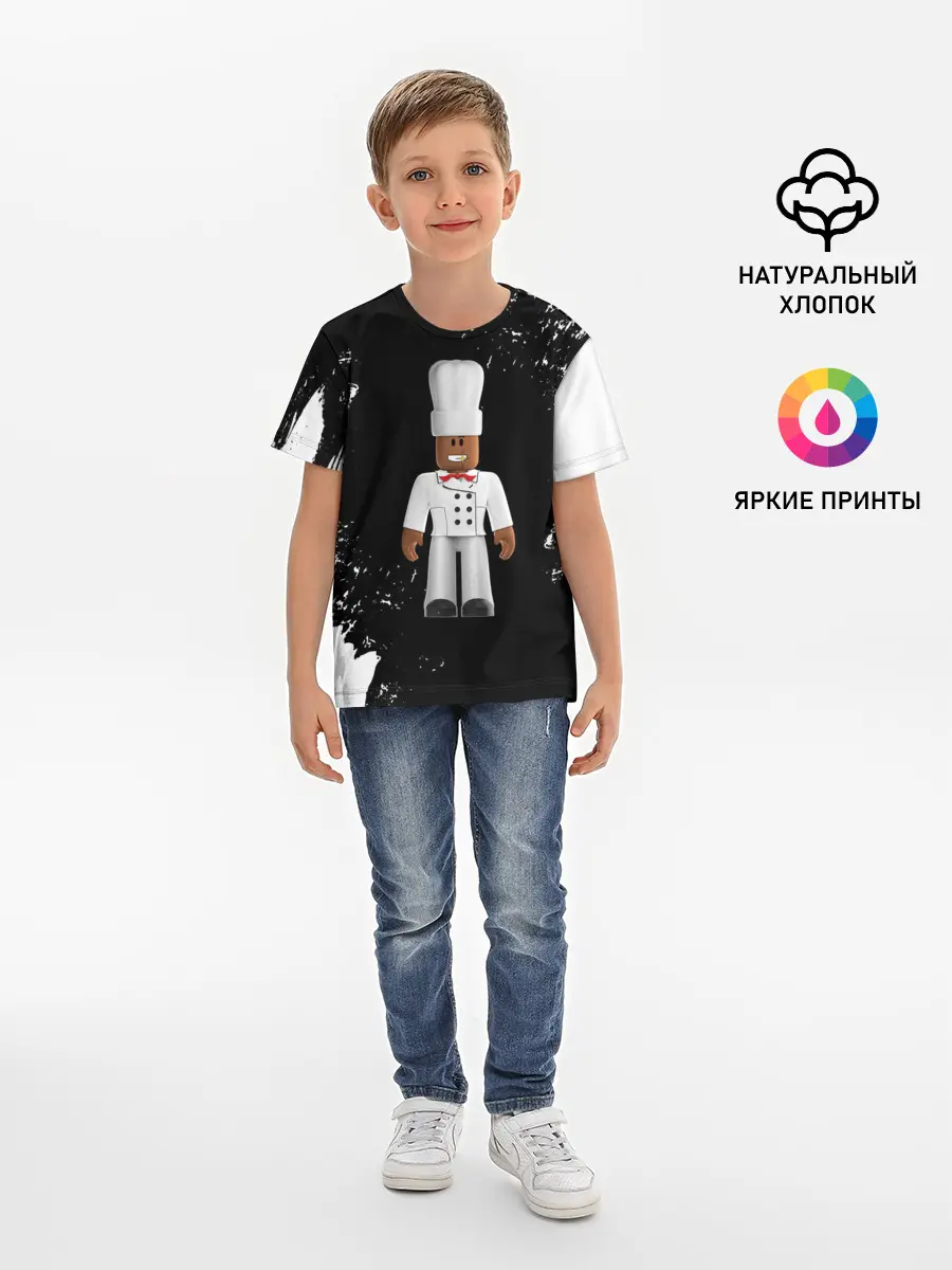 Детская базовая футболка / ROBLOX | РОБЛОКС | LOGO