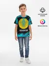 Детская базовая футболка / KAZAKHSTAN / КАЗАХСТАН