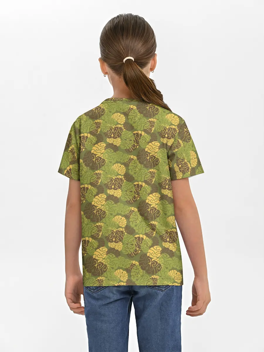 Детская базовая футболка / Мозги