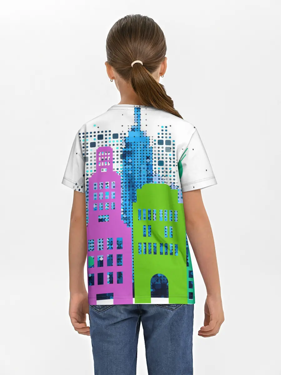 Детская базовая футболка / Город