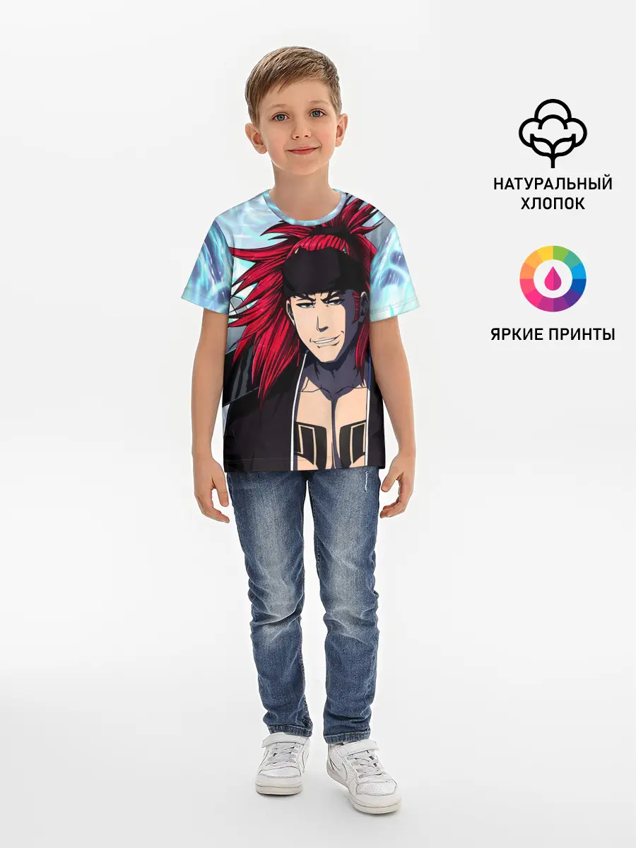 Детская базовая футболка / Рэндзи Абараи Блич