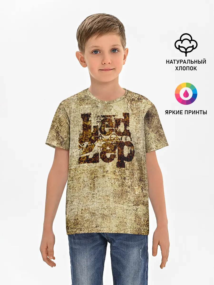 Детская базовая футболка / Led Zeppelin