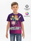Детская базовая футболка / Minecraft