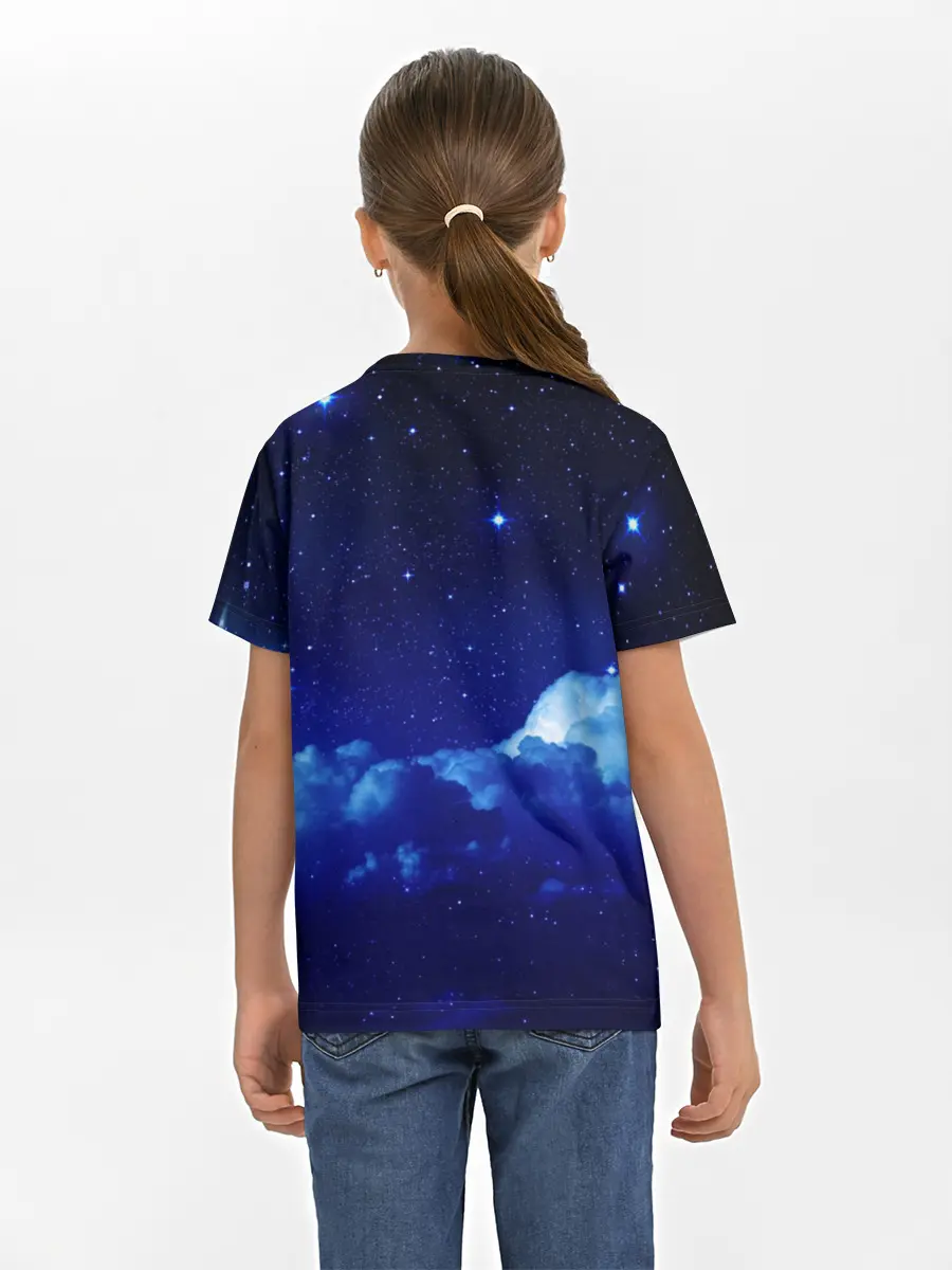 Детская базовая футболка / Звёздное небо