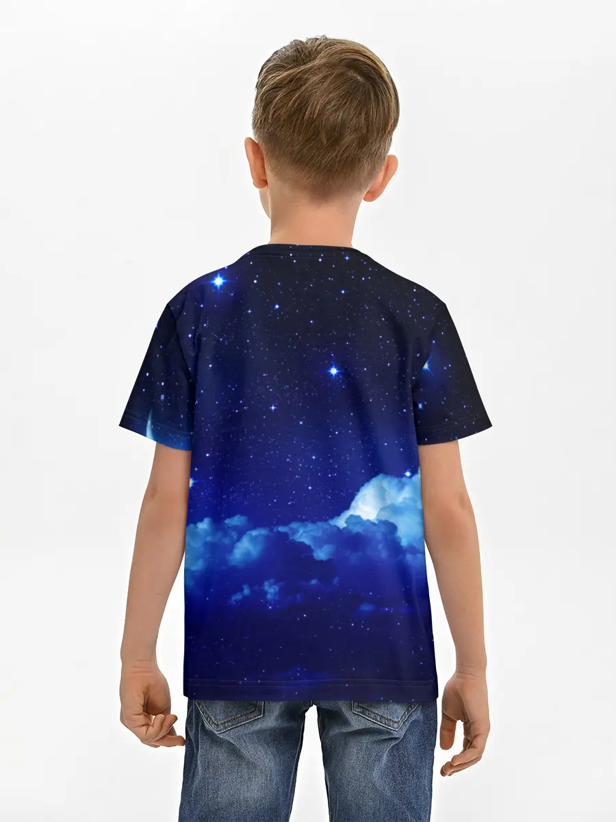 Детская базовая футболка / Звёздное небо