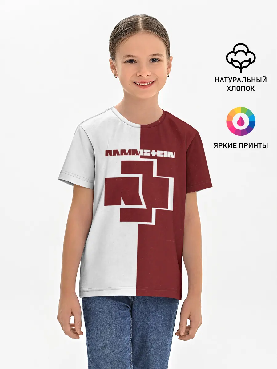 Детская базовая футболка / Rammstein
