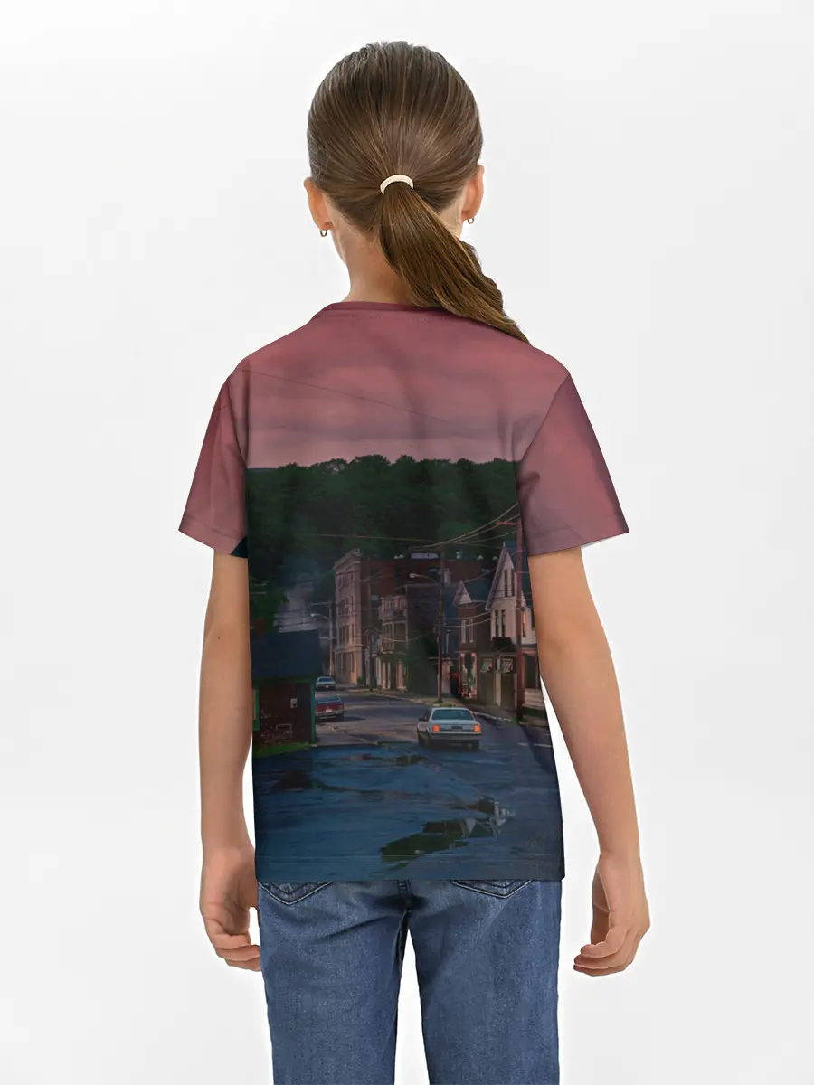 Детская базовая футболка / Кошачья Атака!