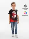 Детская базовая футболка / AC MILAN / МИЛАН
