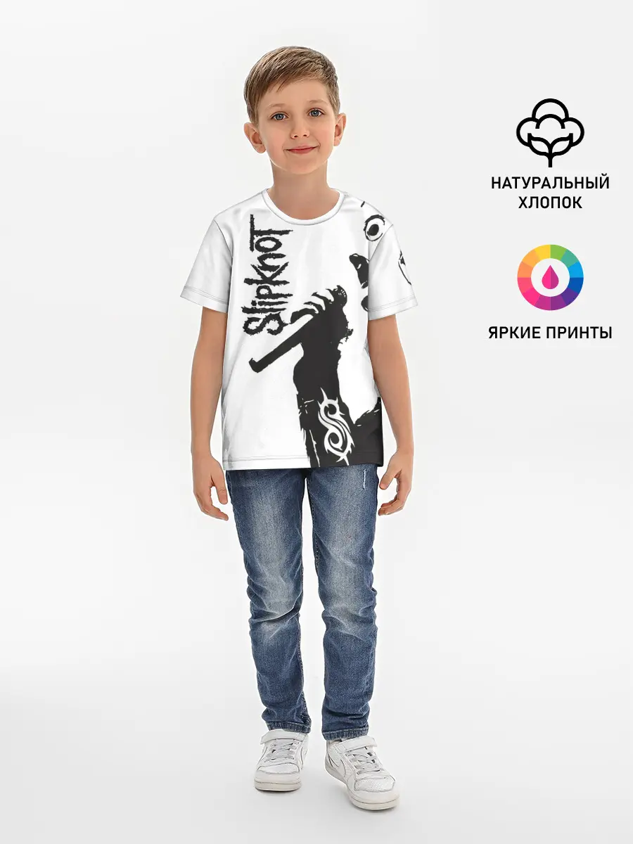 Детская базовая футболка / Slipknot.