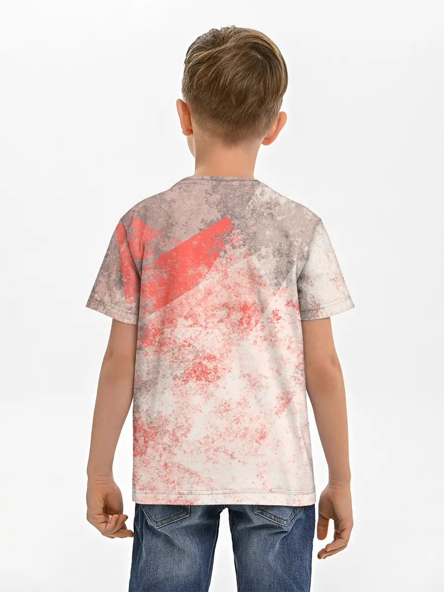 Детская базовая футболка / Билли Айлиш стиль гранж