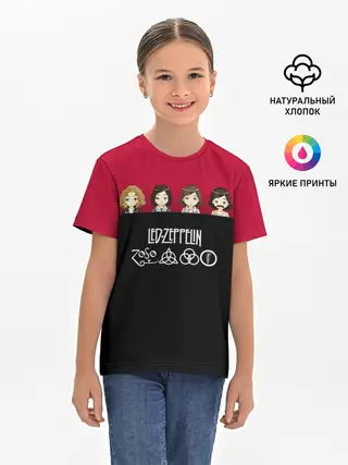 Детская базовая футболка / Led Zeppelin