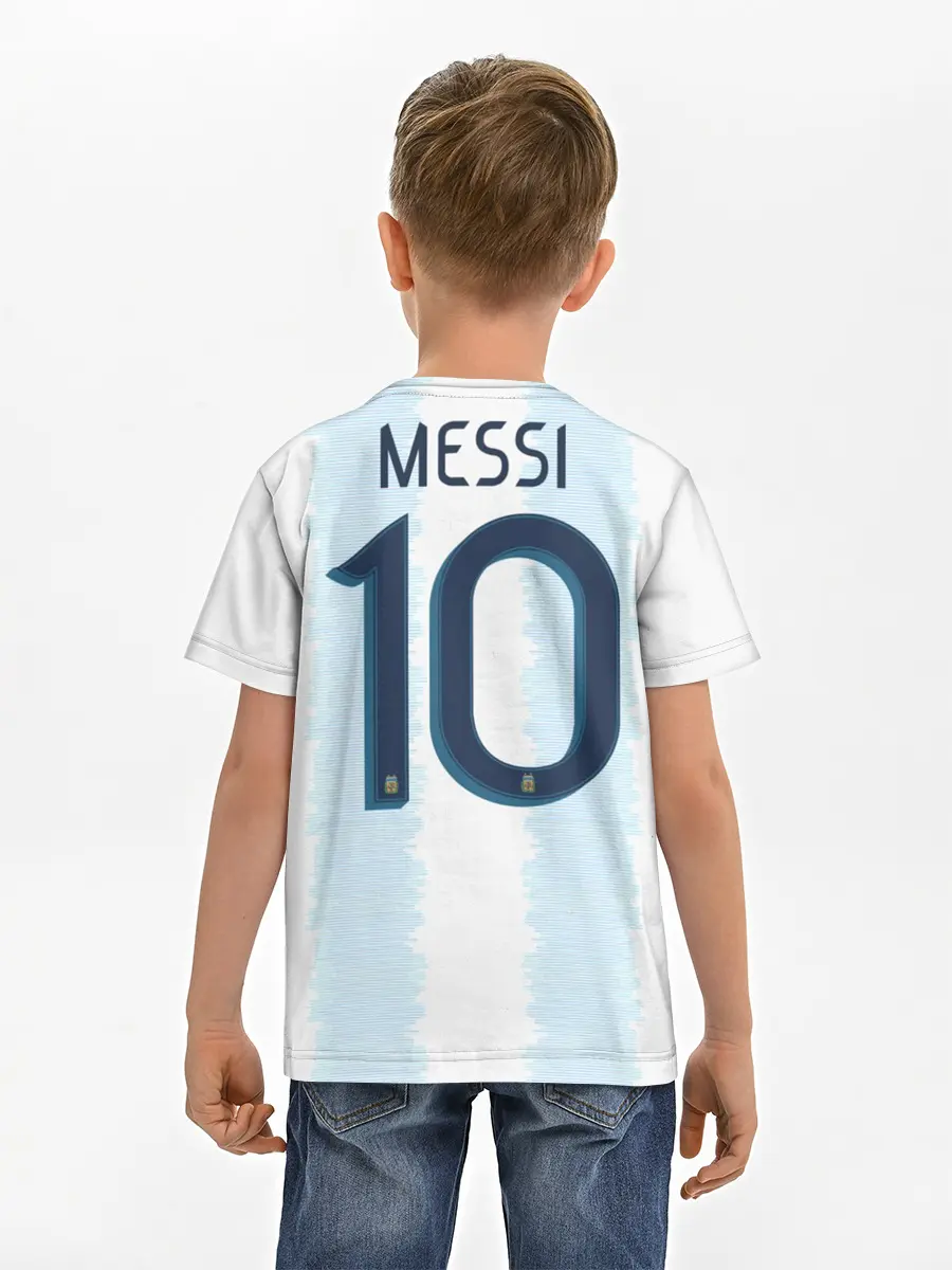 Детская базовая футболка / Messi Copa America 2019