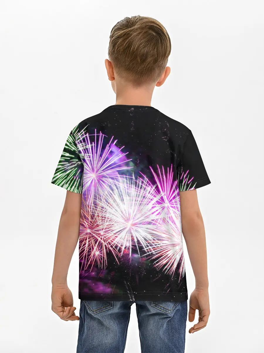 Детская базовая футболка / Салют