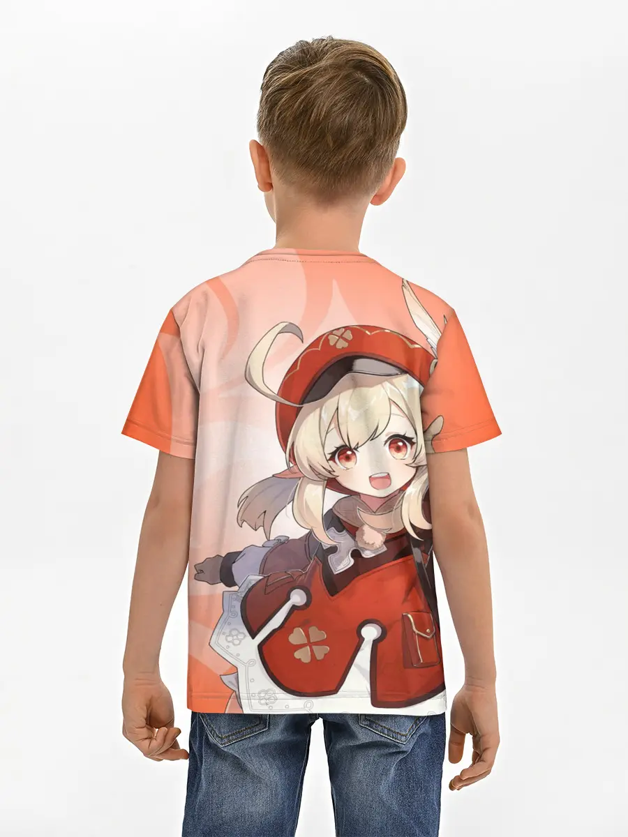 Детская базовая футболка / GENSHIN IMPACT, КЛИ