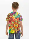 Детская базовая футболка / Психоделия | Яркая