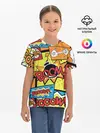 Детская базовая футболка / Boom Pop Art