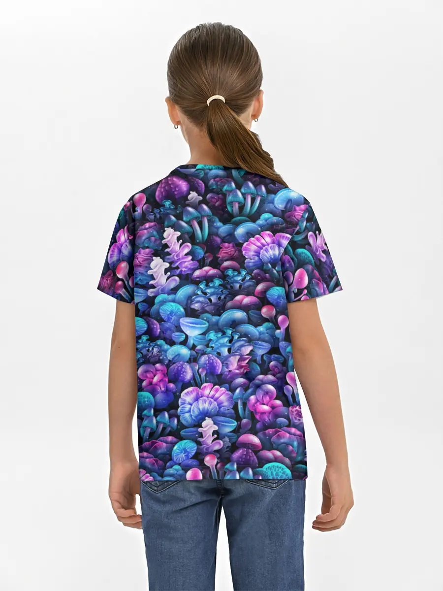 Детская базовая футболка / Волшебные грибы