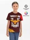 Детская базовая футболка / FREE FIRE / ФРИ ФАЕР