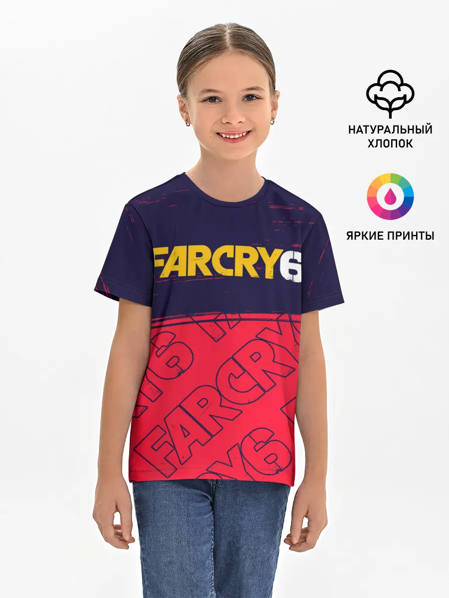 Детская базовая футболка / FAR CRY 6 / ФАР КРАЙ 6
