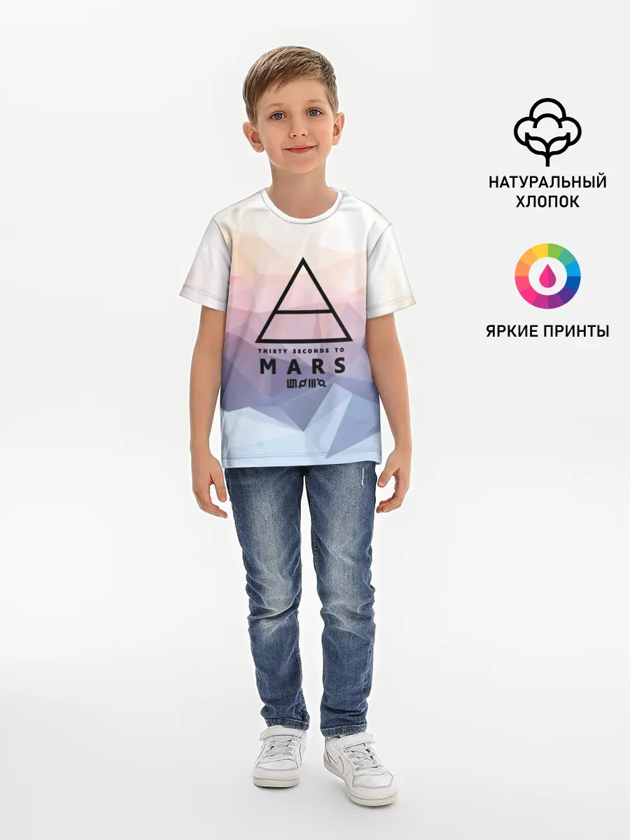 Детская базовая футболка / 30 Seconds to Mars
