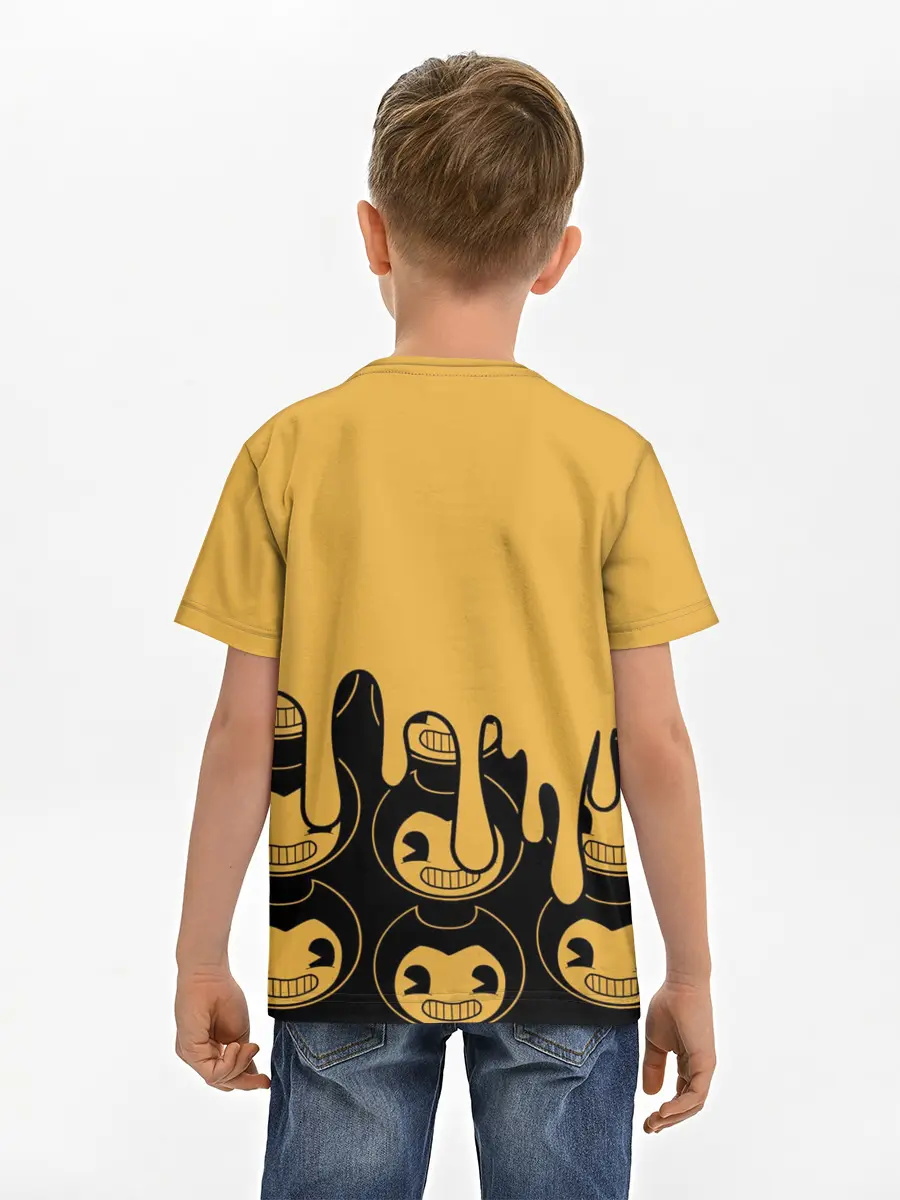 Детская базовая футболка / Bendy And The Ink Machine