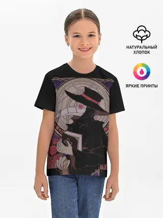 Детская базовая футболка / Чумной доктор 1