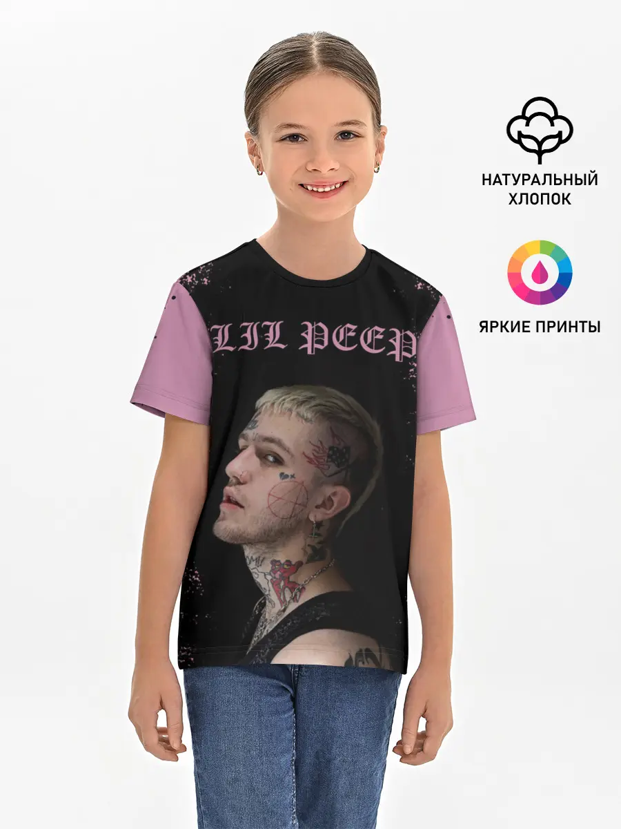 Детская базовая футболка / LiL PEEP