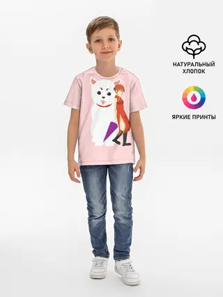 Детская базовая футболка / Кот Гинтама