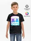 Детская базовая футболка / MARSHMELLO NEON | МАРШМЕЛЛО НЕОН.