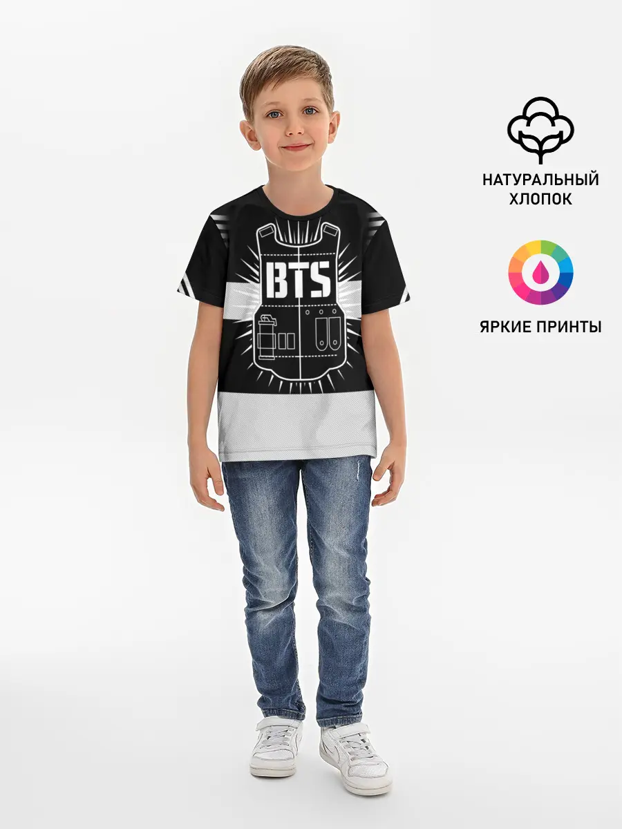Детская базовая футболка / BTS ARMY 97 JUNG KOOK