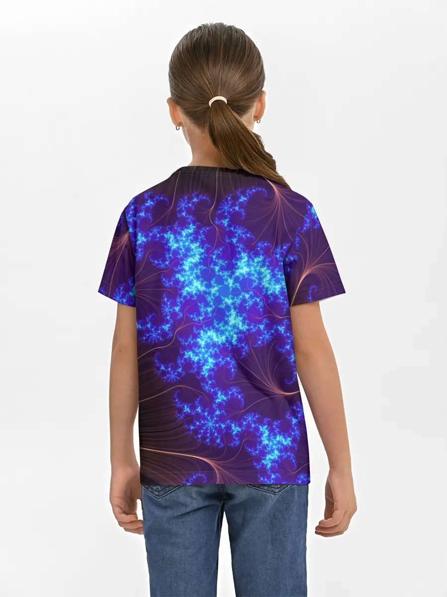 Детская базовая футболка / FRACTAL STORM